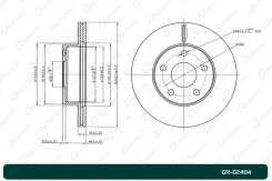 ���� ��������� ������������� G-Brake GR-02404 / GR02404 GR02404 ����