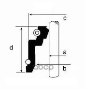 �������� ������������ VSW 6,6- 12,00/ 5,80X 8,80 FKM Corteco ���. 49472832 49472832 ����
