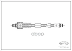 ����� ��������� PSA 307/C4 00- �������� [420mm] Corteco ���. 19030285 19030285 ����