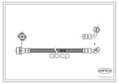 ��������� ����� ������ R [254mm] Corteco ���. 19033087 19033087 ����
