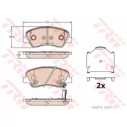 ������� �������� ��������! � ���������. ��. Hyundai i20 1.1/1.2/1.4 14 TRW GDB3630 GDB3630, ����� GDB3630 ����