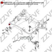 ������ ������� ������������� D19 Mazda 6 GG (02-08) Mazda 6 Wagon GY (02-08) GJ6J-28-156 ZV177TZ ZV177TZ ����