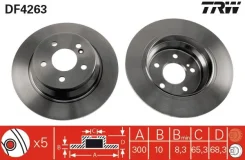 ���� ��������� ������ (�������� 2��) TRW DF4263 DF4263 ����