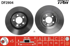 ���� ��������� �������� ������������� (�������� 2��) TRW DF2804 DF2804 ����