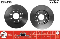 ���� ��������� �������� ������������� (�������� 2��) TRW DF4439 DF4439 ����