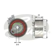 �������� ����� ������� ��� PowerGrip� 7784-21087 Gates T43106 T43106 ����