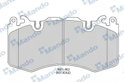 ������� ��������� �������� Mando MBF015606 MBF015606 ����