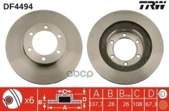 ���� ��������� �������� LAND Cruiser 120, Prado TRW DF4494 DF4494 ����