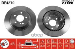 ���� ��������� ������! MB W211 2.0-5.0/4.0CDi 02 TRW ���. DF4270 DF4270 DF4270 ����