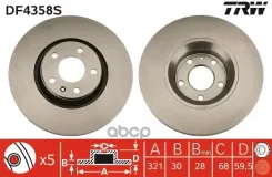 ���� ��������� �������� TRW ���. DF4358S DF4358S ����