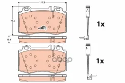 ������� ��������� MB W203/220/211 �������� (� ��������� 2 ������ �������) TRW TRW ���. GDB1543 GDB1543 ����