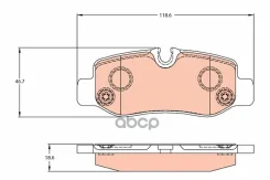 ������� ��������� �������� ���� MB V(W447) 14- TRW ���. GDB2102 GDB2102 ����