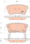 ������� ��������� �������� Hyundai: Accent IV (RB) 10-, Sonata V (NF) 05- KIA: SOUL (AM) 09- TRW ���. GDB3494 GDB3494 ����