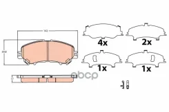 ������� �������� Nissan Qashqai II (J11, J11_) 2013- GDB3622 TRW ���. GDB3622 GDB3622 ����