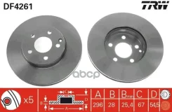 ���� ��������� �������� TRW ���. DF4261 DF4261 ����