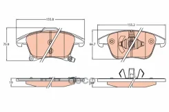 ������� ��������� FORD Mondeo 15-/S-MAX 15- �������� TRW ���. GDB2092 GDB2092 ����
