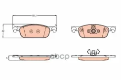 ������� �������� LADA X-RAY, Dacia Sandero II 9/15- GDB2157 TRW GDB2157, Dacia Logan II Dacia Logan MCV II Dacia Sandero II LADA XRAY (GAB_) Renault C...