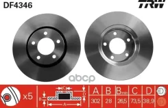 ��������� ���� TRW ���. DF4346 DF4346 ����