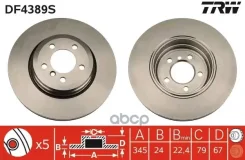 ��������� ���� TRW ���. DF4389S DF4389S ����