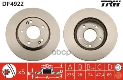 ��������� ���� TRW ���. DF4922 DF4922 ����