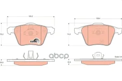 ������� ��������� �������� ������ Volvo: XC 90 02- TRW ���. GDB1565 GDB1565 ����