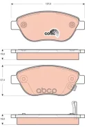 ������. ������. ������� Opel Corsa 1.3CDTi, 1.7CDTi 2006- TRW ���. GDB1701 �-� GDB1701 ����