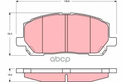 ������� ��������� �������� TRW GDB3286 Lexus RX300 -03 TRW ���. GDB3286 GDB3286 ����