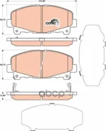 ������� ��������� �������� Honda: Accord IX 08 - TRW ���. GDB3477 GDB3477 ����