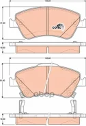 ������� ��������� �������� Toyota- Auris 06 -, Corolla (E15) TRW ���. GDB3481 GDB3481 ����
