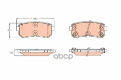 ������� ��������� Lucas TRW GDB3641 (58302-M0A10) TRW ���. GDB3641 GDB3641 ����