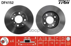 ���� ��������� DF4152 DF4152/BG3794/RN1138/45251S50G�00/45251S50J00/45251SAAG00/452�51SAAG11/45251SELT00/45251SELT�10/ TRW ���. DF4152 DF4152 ����