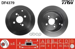 ��������� ���� TRW ���. DF4379 DF4379 ����