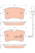 ������� ��������� �������� ���� AUDI: A8 (4H_) 09 - GDB1866 GDB1866 ����