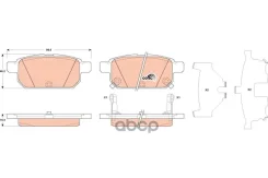 ������� ������ Suzuki Swift IV, SX4 S-Cross, Viara 2/15- GDB3529 TRW ���. GDB3529 GDB3529 ����