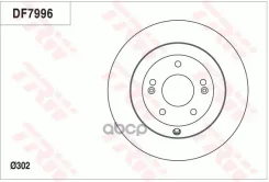 ���� ����. ���. Hyundai Santa FE II, Santa FE III, Grand Santa FE 09= TRW ���. DF7996 DF7996 ����