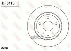 ���� ����. ���. Mazda 6 12= TRW ���. DF8115 DF8115 ����