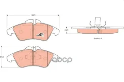 ������� ���. Mercedes Sprinter 2-t 00-06 TRW ���. gdb1220 GDB1220 ����