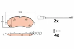 ������� ���. FORD Transit 13= TRW ���. GDB2117 GDB2117 ����