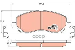 ������� ���. Citroen Aircross 1.6 12= TRW ���. GDB3287 GDB3287 ����