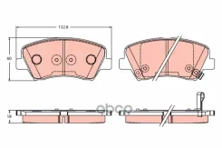 ������� ���. Hyundai i30, Elantra 11=/ KIA CEED 12= TRW ���. GDB3552 GDB3552 ����