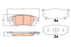 ������� ��������� �������� ��� TRW ���. GDB4459 GDB4459 ����