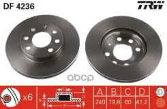 ��������� ���� TRW ���. DF4236 DF4236 ����