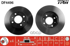 ��������� ���� TRW ���. DF4496 DF4496 ����
