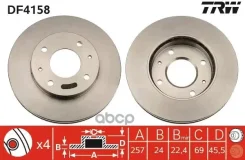 ��������� ���� TRW ���. DF4158 DF4158 ����