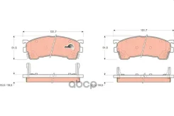 ������. ������. ������� ����� 626 92-, ������� 6 93-, Ford ����� 93- � � ����. TRW ���. GDB1139 �-� GDB1139 ����