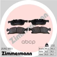 ������� ��������� �������� Grand Cherokee III/IV (10-) Zimmermann ���. 25192.190.1 251921901 ����