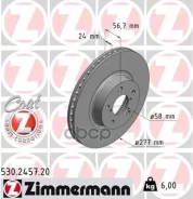 ���� ��������� (���������� 2��. /���� �� 1��. ) Subaru Forester (SF SG) 97- Impreza (GD GG GR) 00 Zimmermann ���. 530.2457.20 530245720 ����