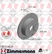 ���� ����. ���. Subaru Orester, Impreza, XV 12- Zimmermann ���. 530.2466.20 530246620 ����