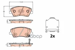 ������� ��������� �������� �-�� TRW ���. GDB2203 GDB2203 ����