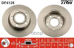 ���� ��������� ������ AUDI A6(C5) Quattro /D=255MM TRW DF4126 AUDI A6(C5) Quattro /D=255mm TRW ���. DF4126 DF4126 ����